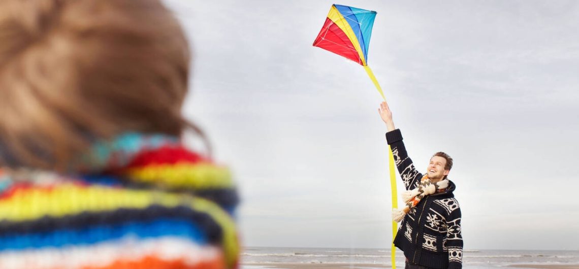 Beach Kite Flying- Fun Things to Do on a Beach Trip with Family